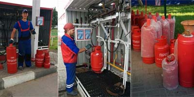 Газовые баллоны. Газовые баллоны.